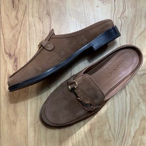 🆕 Vionic Tan Leather Slip On Flats Size 7